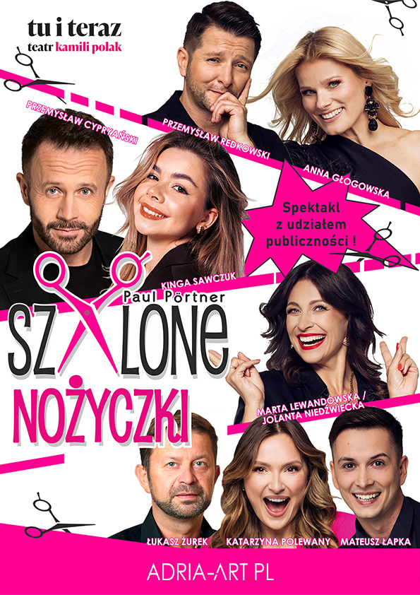 Plakat spektaklu Pchła Szachrajka