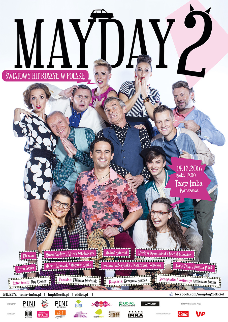 Plakat spektaklu Przyjazne dusze